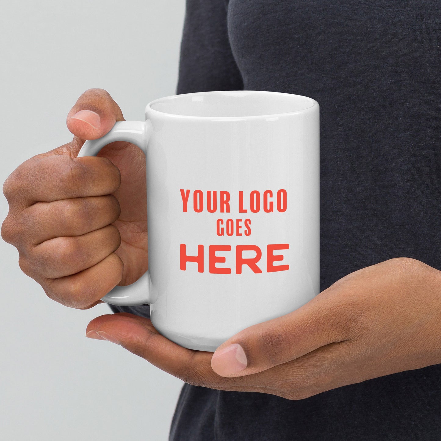 White Coffee Mug / 15oz